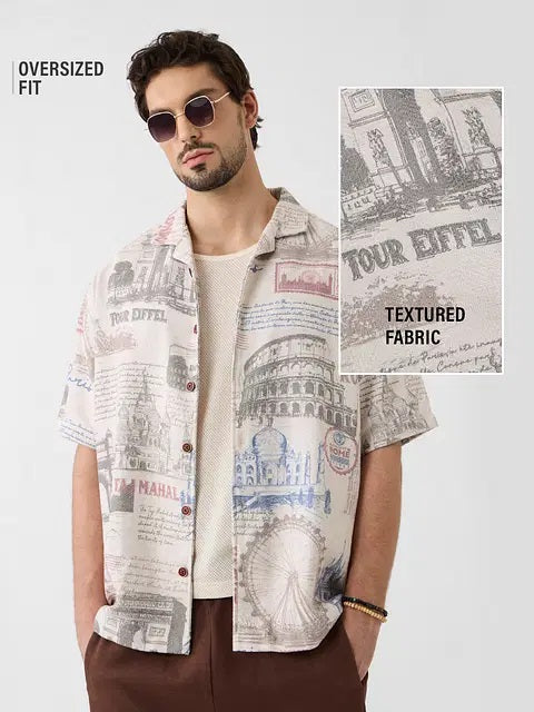 Textured Monuments Holiday Shirts