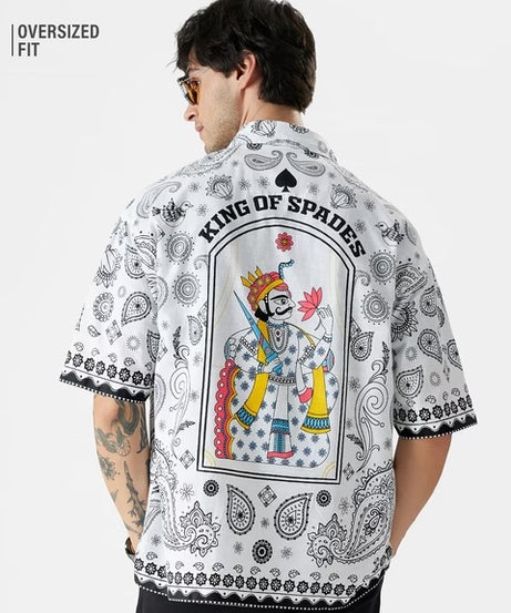 King Of Spades Oversized Shirts