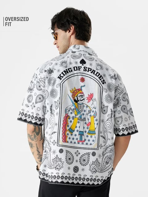 King Of Spades Oversized Shirts