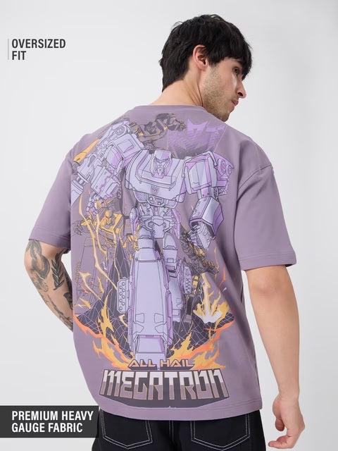Transformers Megatron Oversized T-Shirts