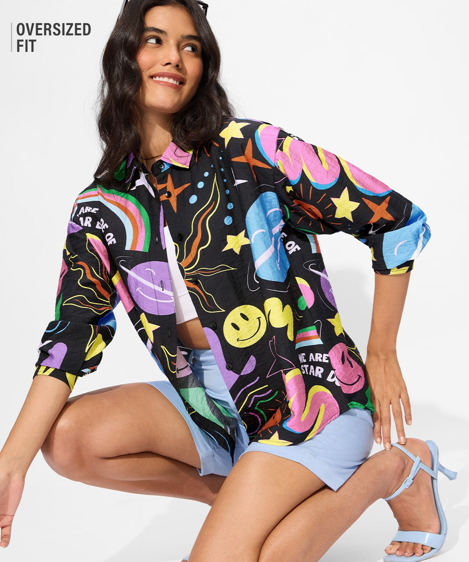 TSS Originals Space Ace Women Boyfriend Shirts