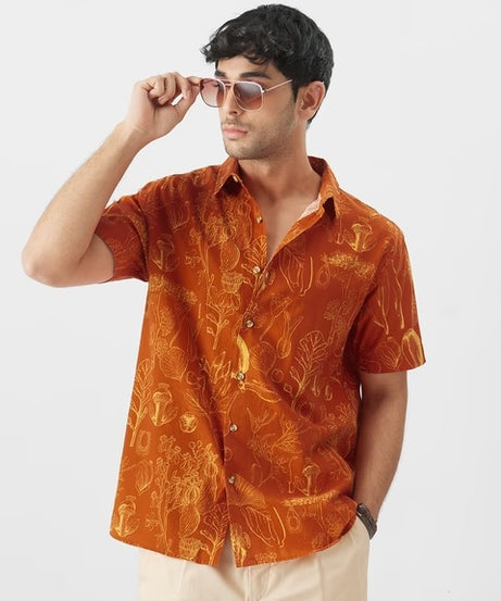 Tropical Beat Men Printed Shirts