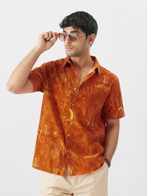Tropical Beat Men Printed Shirts