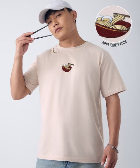 TSS Originals Powered By Ramen Men Relaxed Fit T-Shirts