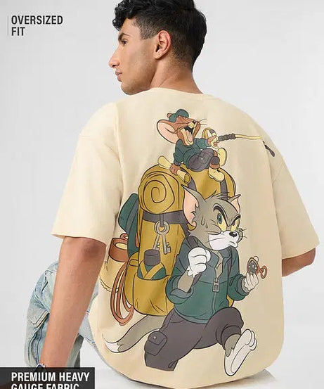 Tom & Jerry Trekking Club Oversized T-Shirts