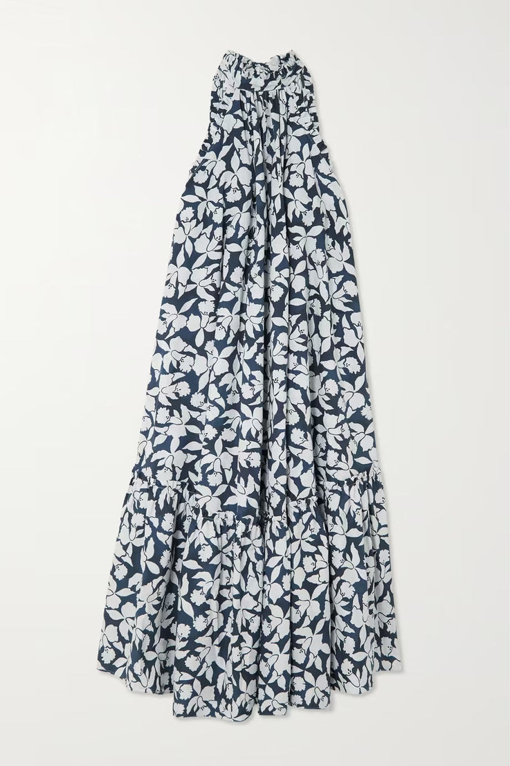 Flowy Rayon Blend Kaftan - Comfortable and Breathable for Women's