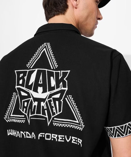 Black Panther Forever Half Sleeve Shirts