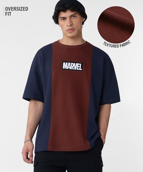 Marvel Classic Logo Oversized T-Shirts
