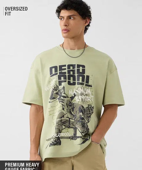Deadpool Maximum Effort Oversized T-Shirts