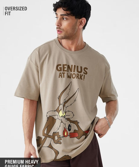Looney Tunes Magic Mushroom Oversized T-Shirts
