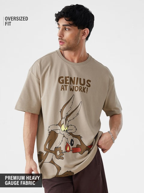 Looney Tunes Magic Mushroom Oversized T-Shirts
