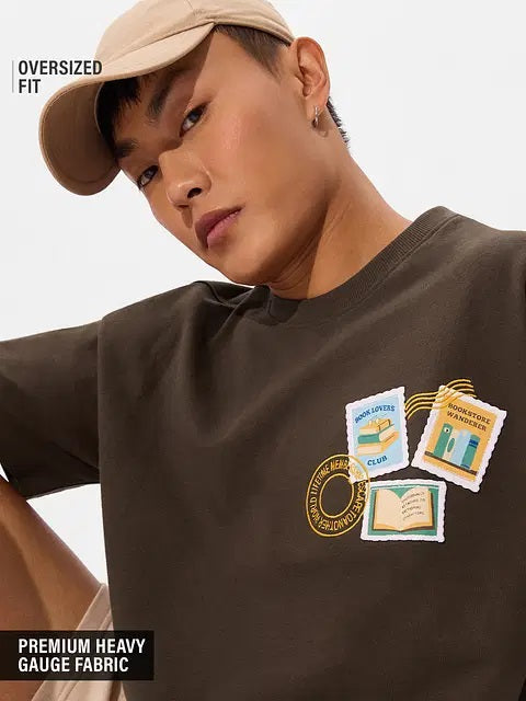 Book Lover Oversized T-Shirts