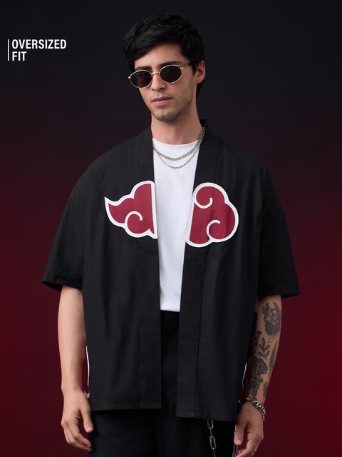 Naruto Akatsuki Kimono Oversized Shirts