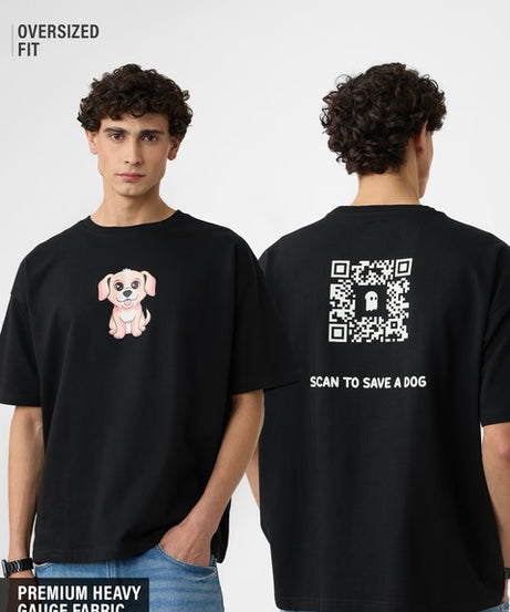 Save The Dog Oversized T-Shirts