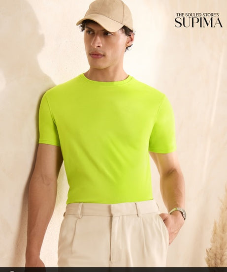 Supima  Frost Green Supima T-Shirts
