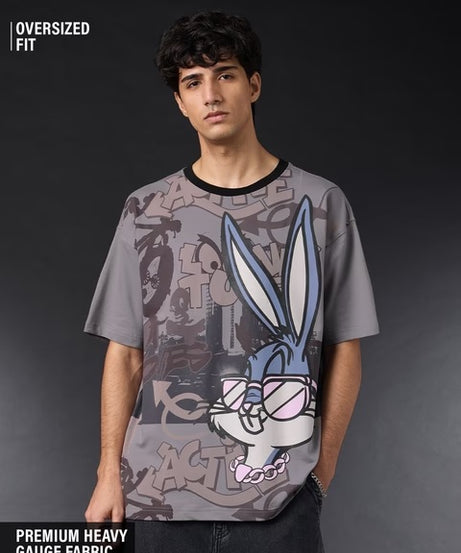Bugs Bunny Hot Moves Oversized T-Shirts