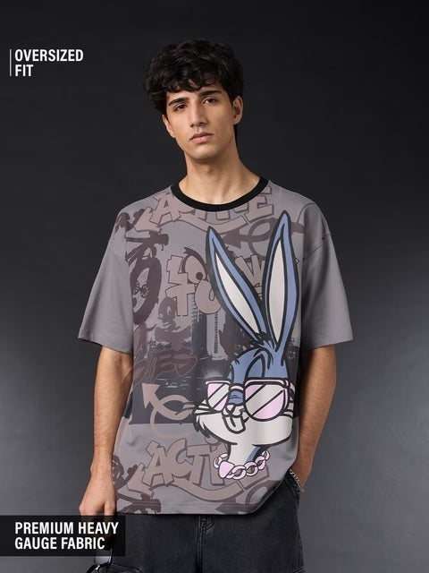 Bugs Bunny Hot Moves Oversized T-Shirts