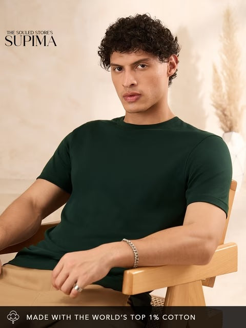 Supima Emerald Green Supima T-Shirts