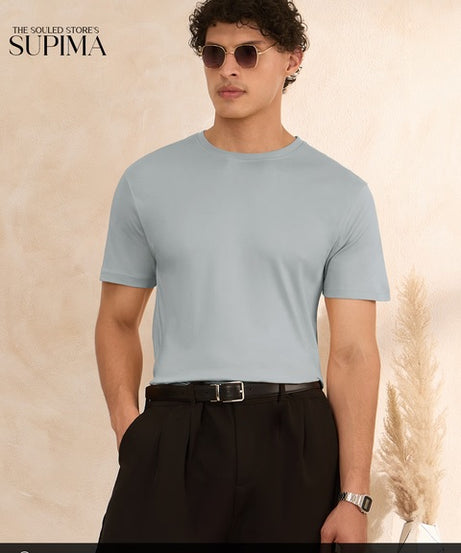 Supima Lunar Grey Supima T-Shirts