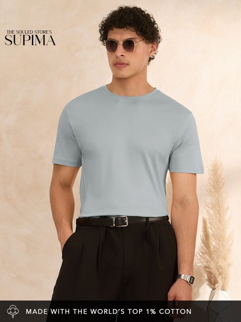 Supima Lunar Grey Supima T-Shirts