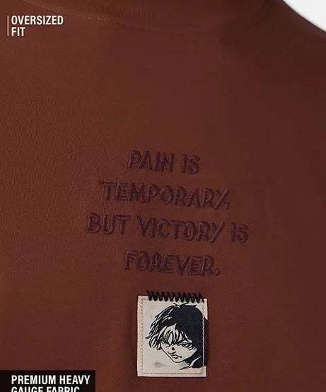 Baki Hanma Badges Oversized T-Shirts