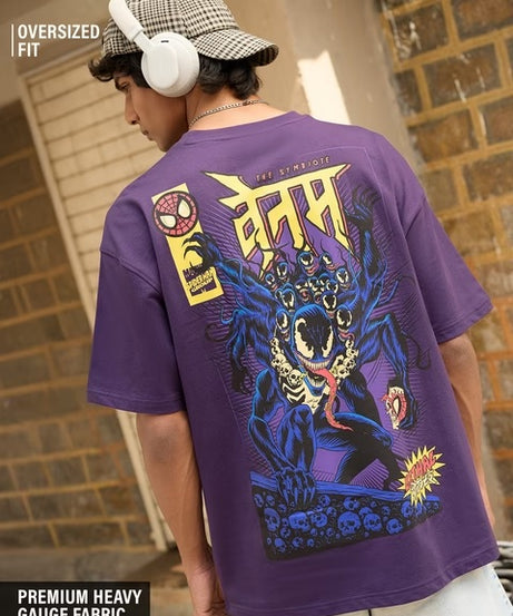 Venom Desi Oversized T-Shirts