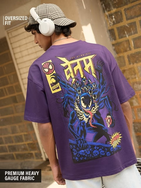 Venom Desi Oversized T-Shirts