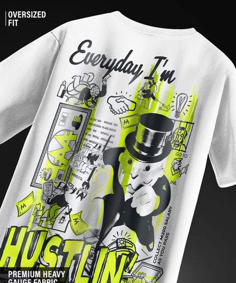 Monopoly Hustlin' Oversized T-Shirts