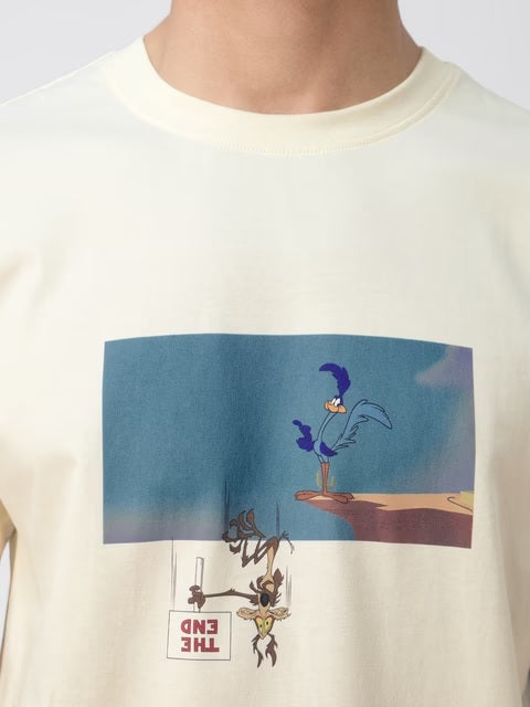 Looney Tunes The End Men Relaxed Fit T-Shirts