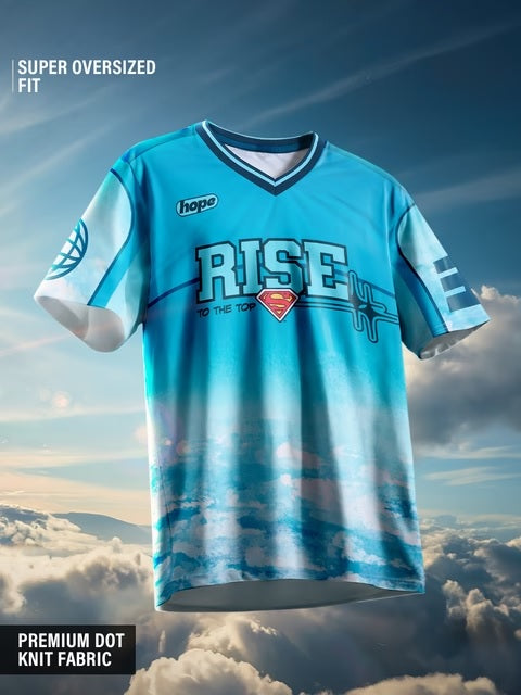 Superman Rise To The Top Oversized Jerseys