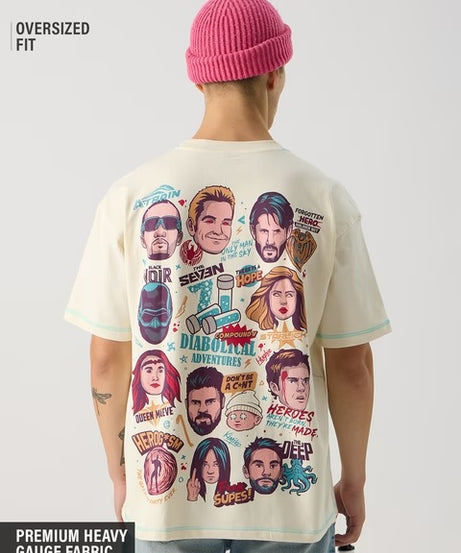 The Boys Doodle Oversized T-Shirts