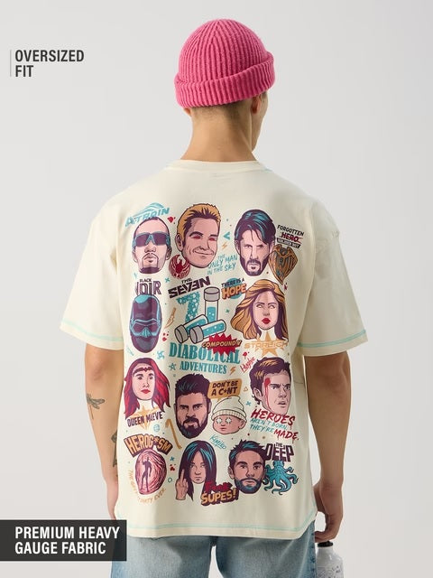 The Boys Doodle Oversized T-Shirts