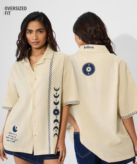 Bloom  Believe Women Boyfriend Shirts