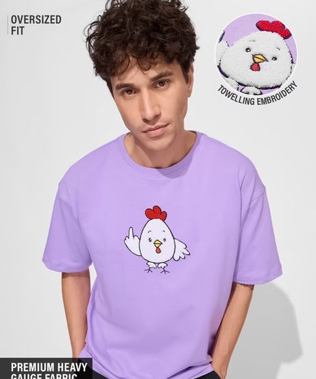 Poker Face Oversized T-Shirts