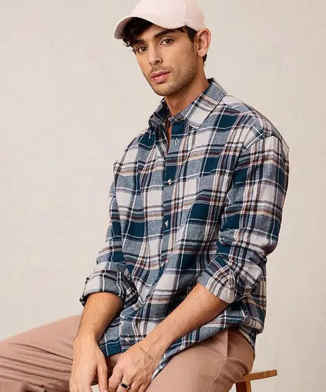 Casual Plaid Style Shirt