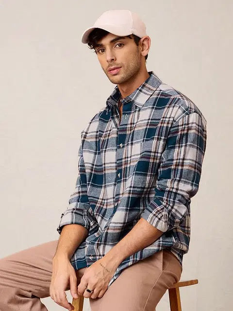 Casual Plaid Style Shirt