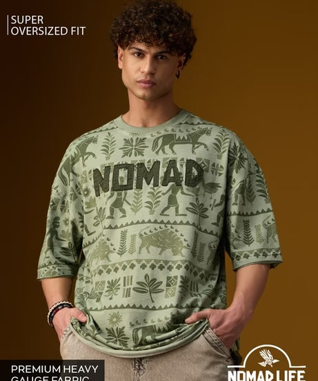 Indus Green Super Oversized T-Shirts