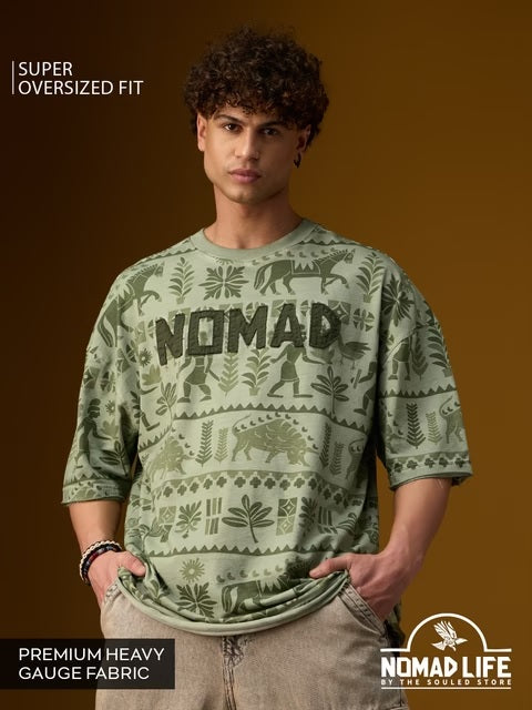 Indus Green Super Oversized T-Shirts
