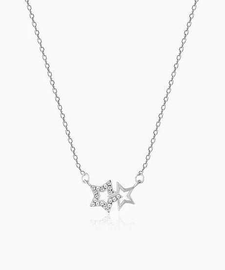 Silver Starry Affair Necklace