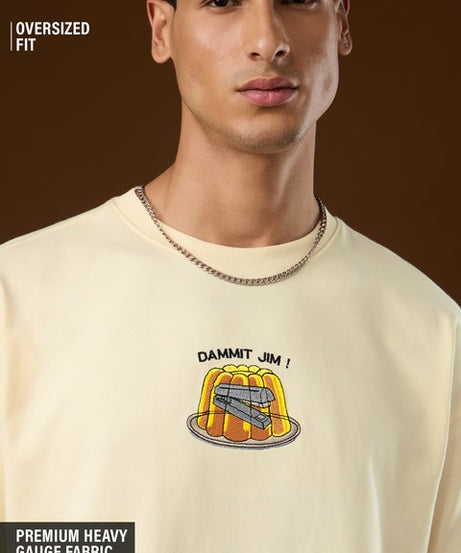 The Office  Damn It Jim Oversized T-Shirts