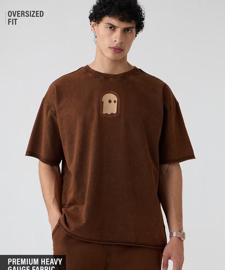 Mr. Souls (Brown) Oversized T-Shirts