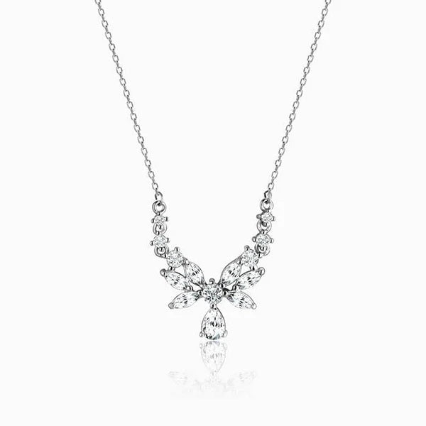 Silver Chrysalis Necklace