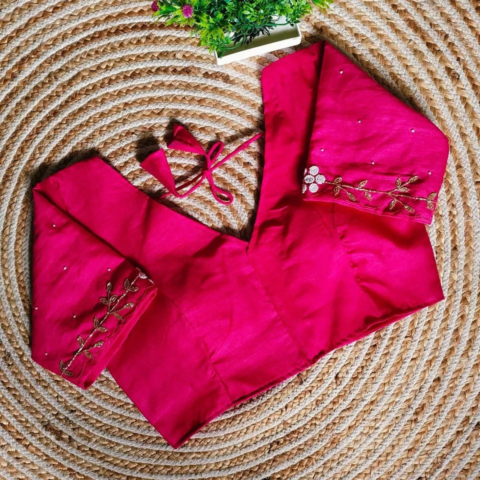 Assami Silk Saree Blouse