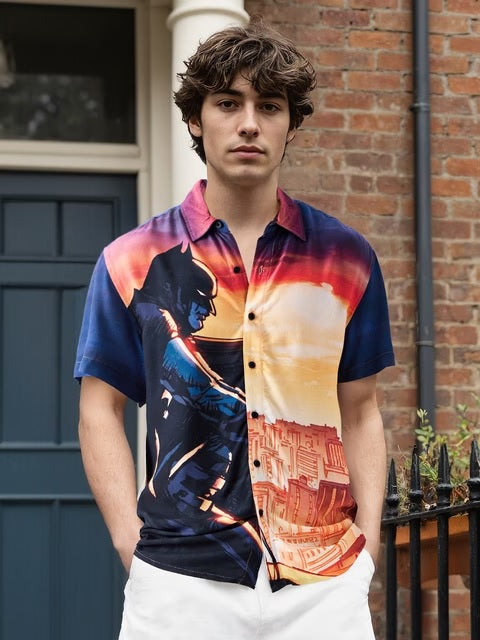 DC Caped Crusader Holiday Shirts