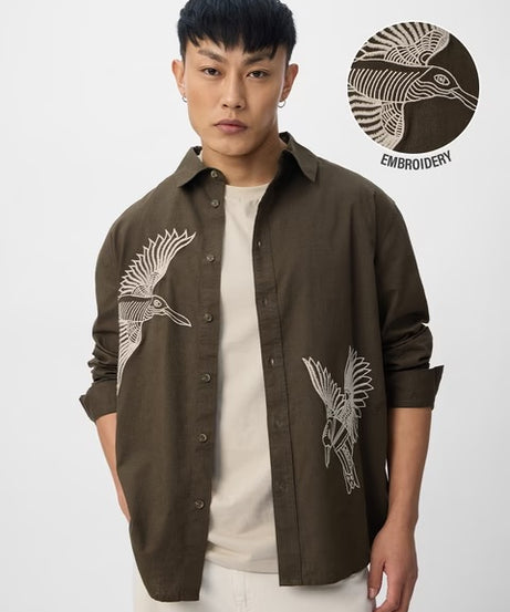 Chestnut Men Relaxed Shirts