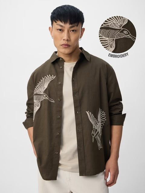 Chestnut Men Relaxed Shirts