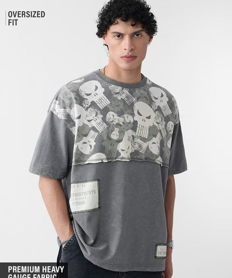 Punisher It's One Man Oversized T-Shirts