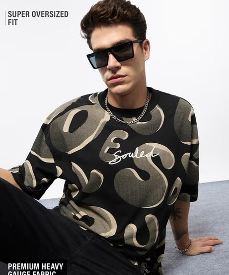 Waves Super Oversized T-Shirts