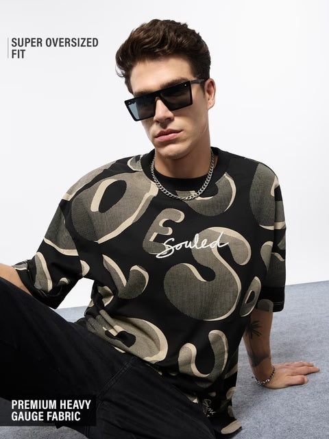 Waves Super Oversized T-Shirts