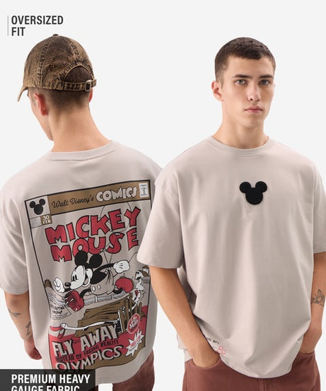 Mickey Mouse Fly Away Oversized T-Shirts